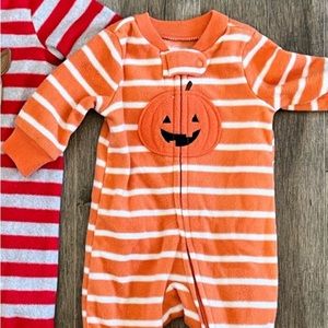 Baby pumpkin onesie